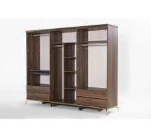 Шестистворчатый шкаф Монтего MONT-34 Шестистворчатый шкаф Монтего MONT-34