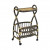 Столик с подставкой для газет Classic Rattan 17/17 из ротанга на колесиках Столик с подставкой для газет Classic Rattan 17/17 из ротанга на колесиках