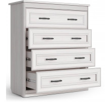 Комод Неаполь Ясень анкор светлый (патина "серебро") Комод Неаполь Ясень анкор светлый (патина "серебро")