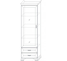 Шкаф-пенал Сиена (Бодега Белый) Шкаф-пенал Сиена (Бодега Белый)