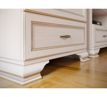 Шкаф Сиена 3-х дверных (Бодега Белый) Шкаф Сиена 3-х дверных (Бодега Белый)