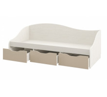 Детская односпальная кровать с ящиками внизу Комби МН-211-02 капучино Детская односпальная кровать с ящиками внизу Комби МН-211-02 капучино