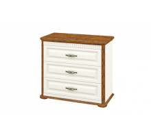 Бельевой комод для спальни Марсель МН-126-06 (крем, кантри)
