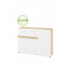 Модульная мебель для гостиной Леонардо белый полуглянец композиция 3 Модульная мебель для гостиной Леонардо белый полуглянец композиция 3