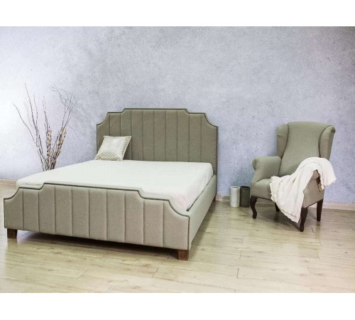 Двуспальная кровать Форсайт MUR-IK-FORS с мягкой спинкой Двуспальная кровать Форсайт MUR-IK-FORS с мягкой спинкой