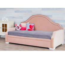 Односпальная кровать-софа Сандрин с мягкой спинкой Односпальная кровать-софа Сандрин с мягкой спинкой