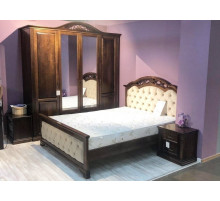 Четырехстворчатый шкаф для одежды Венеция MUR-101-04 st с зеркалом Четырехстворчатый шкаф для одежды Венеция MUR-101-04 st с зеркалом