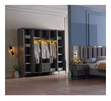 Пятистворчатый шкаф Gravita (Гравита) GRAV-33 Распродажа с экспозиции Пятистворчатый шкаф Gravita (Гравита) GRAV-33 Распродажа с экспозиции