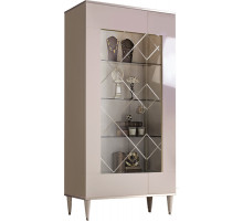 Шкаф витрина Rimini РМВ2-2С левый (слоновая кость) Шкаф витрина Rimini РМВ2-2С левый (слоновая кость)