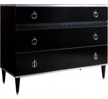 Комод для белья с планкой Rimini Solo РМКМ-3 (s) (черный) Комод для белья с планкой Rimini Solo РМКМ-3 (s) (черный)