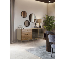 Комод для гостиной Богемия Вуд (Bogemia Wood) БМКМ-4(Wo)[5]