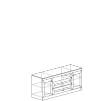Тумба под телевизор Инна 608 темная
