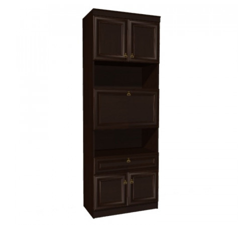 Шкаф для посуды Инна 605 темный Шкаф для посуды Инна 605 темный