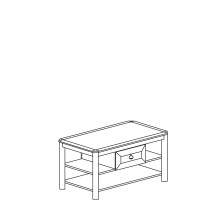 Журнальный столик Инна 623 светлый Журнальный столик Инна 623 светлый