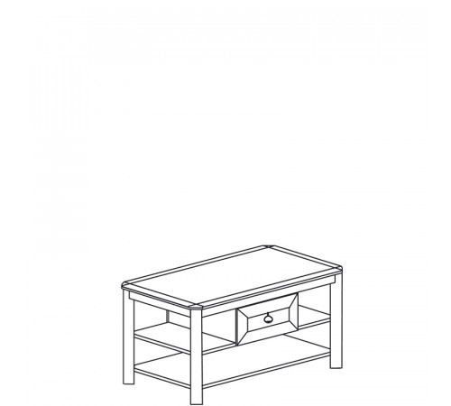 Журнальный столик Инна 623 светлый Журнальный столик Инна 623 светлый