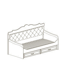 Односпальная кровать Алиса 550 Односпальная кровать Алиса 550