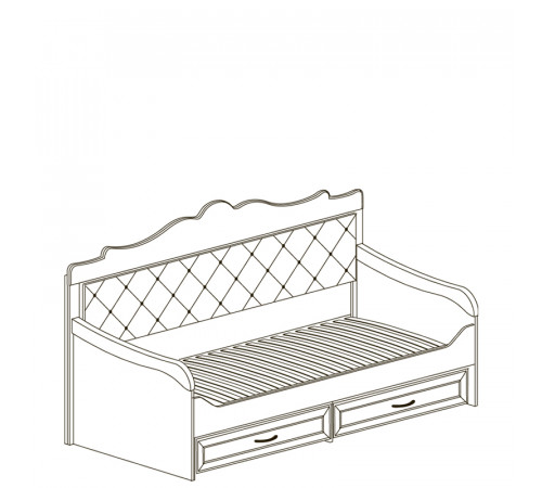 Односпальная кровать Алиса 550 Односпальная кровать Алиса 550